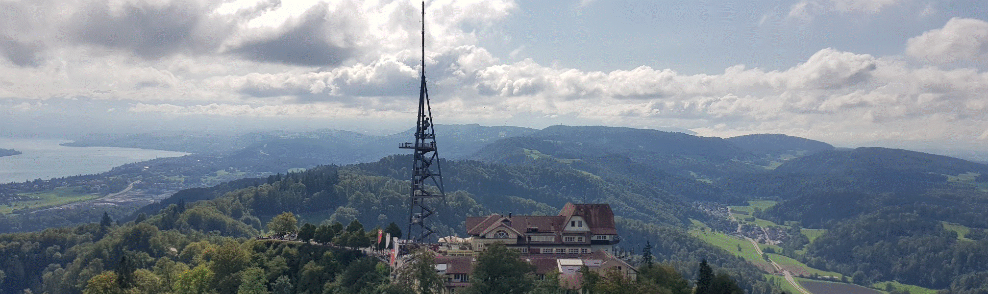 Üetliberg mit Blick auf den UTO-Turm